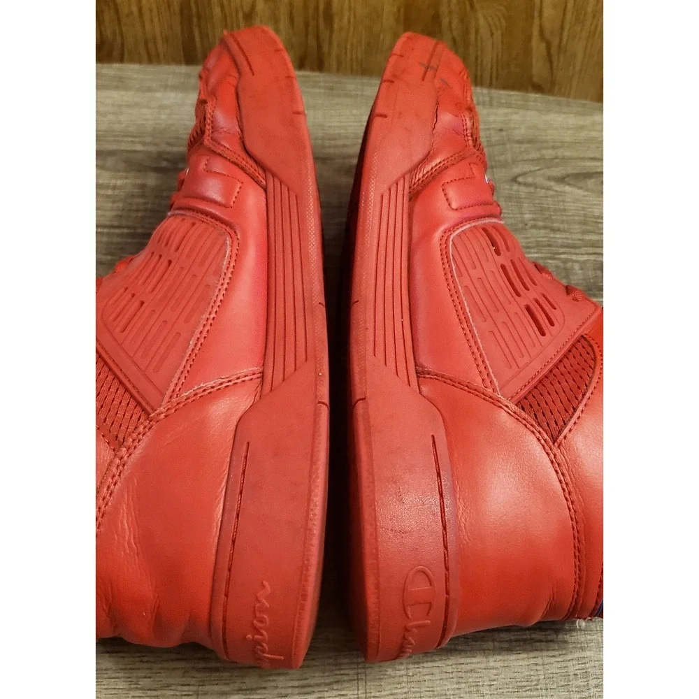 Champion 3 On 3‎ Hi Sneakers Men's Size 12 Red